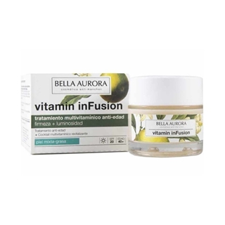Bella Aurora Crema Vitamin Infusión Antiedad Piel Mixta 50 ml - Imagen 1