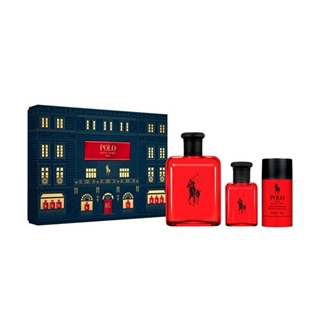 Ralph Lauren Polo Red Eau de Toilette Estuche 3 Piezas - Imagen 1