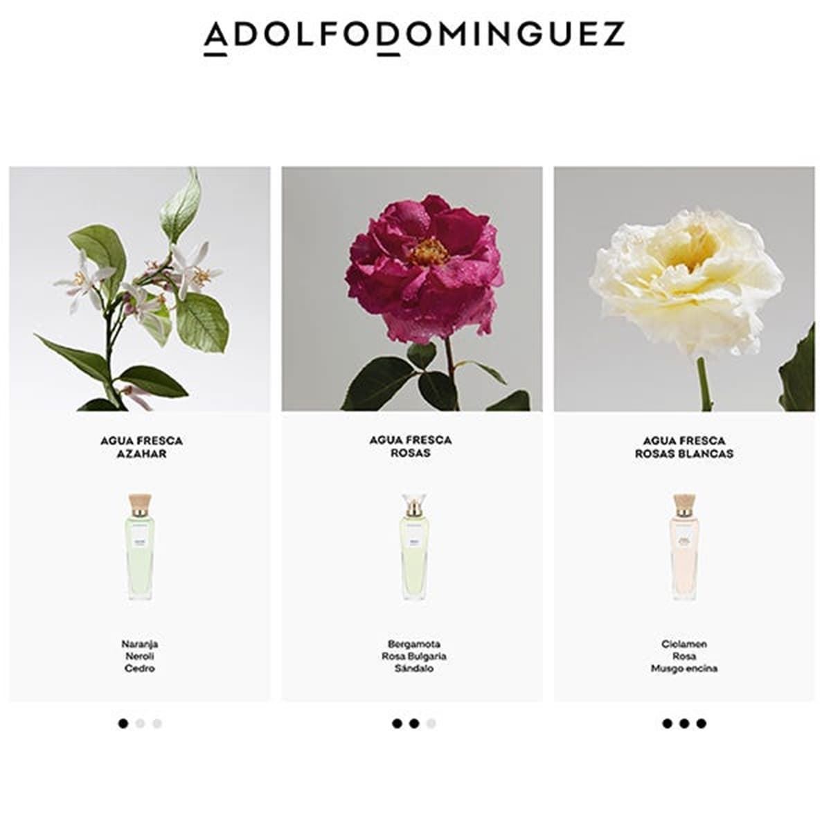 ADOLFO DOMINGUEZ Agua Fresca De Rosas Eau de toilette para mujer - Imagen 5