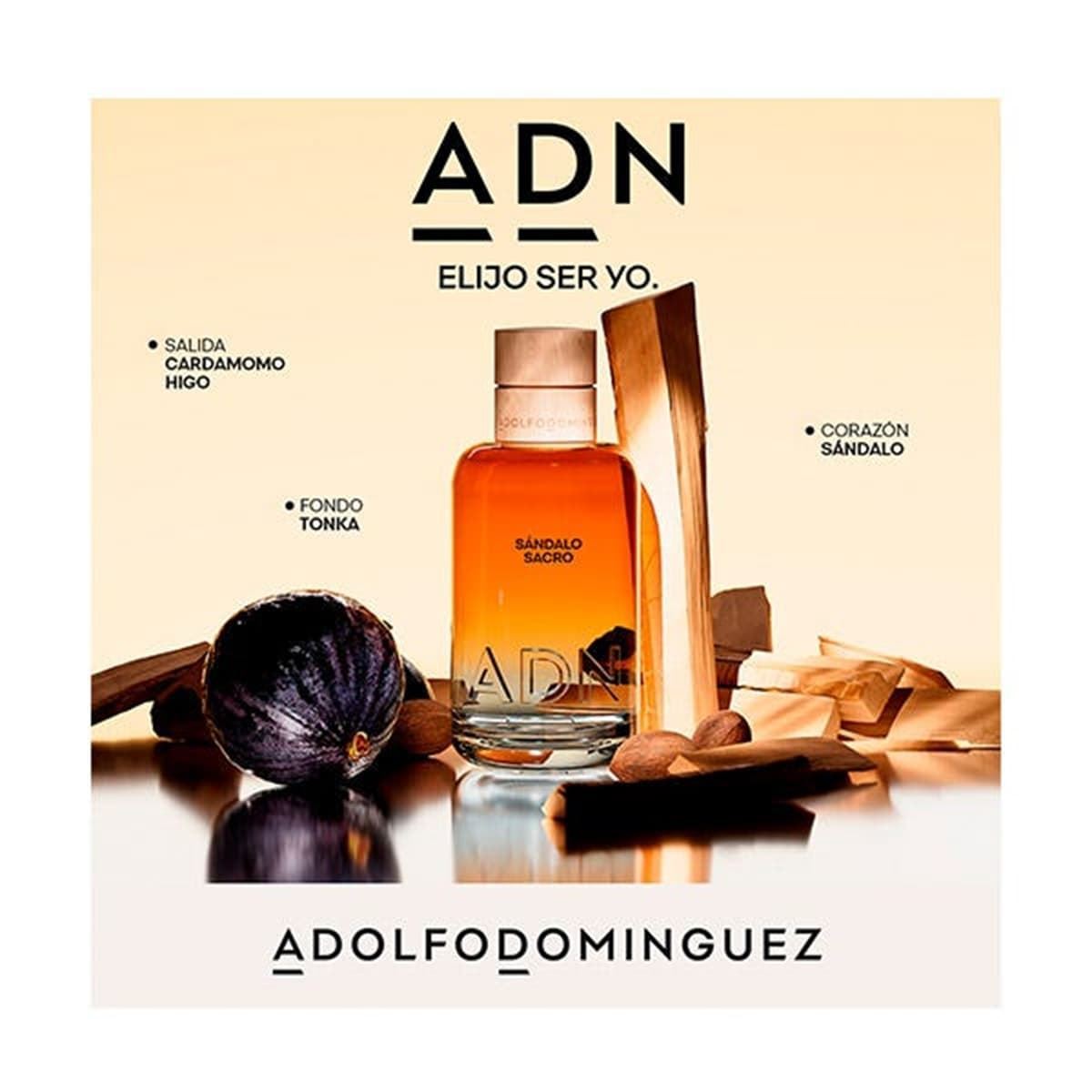 ADOLFO DOMINGUEZ Sándalo Sacro 100ML Eau de Parfum - Imagen 3