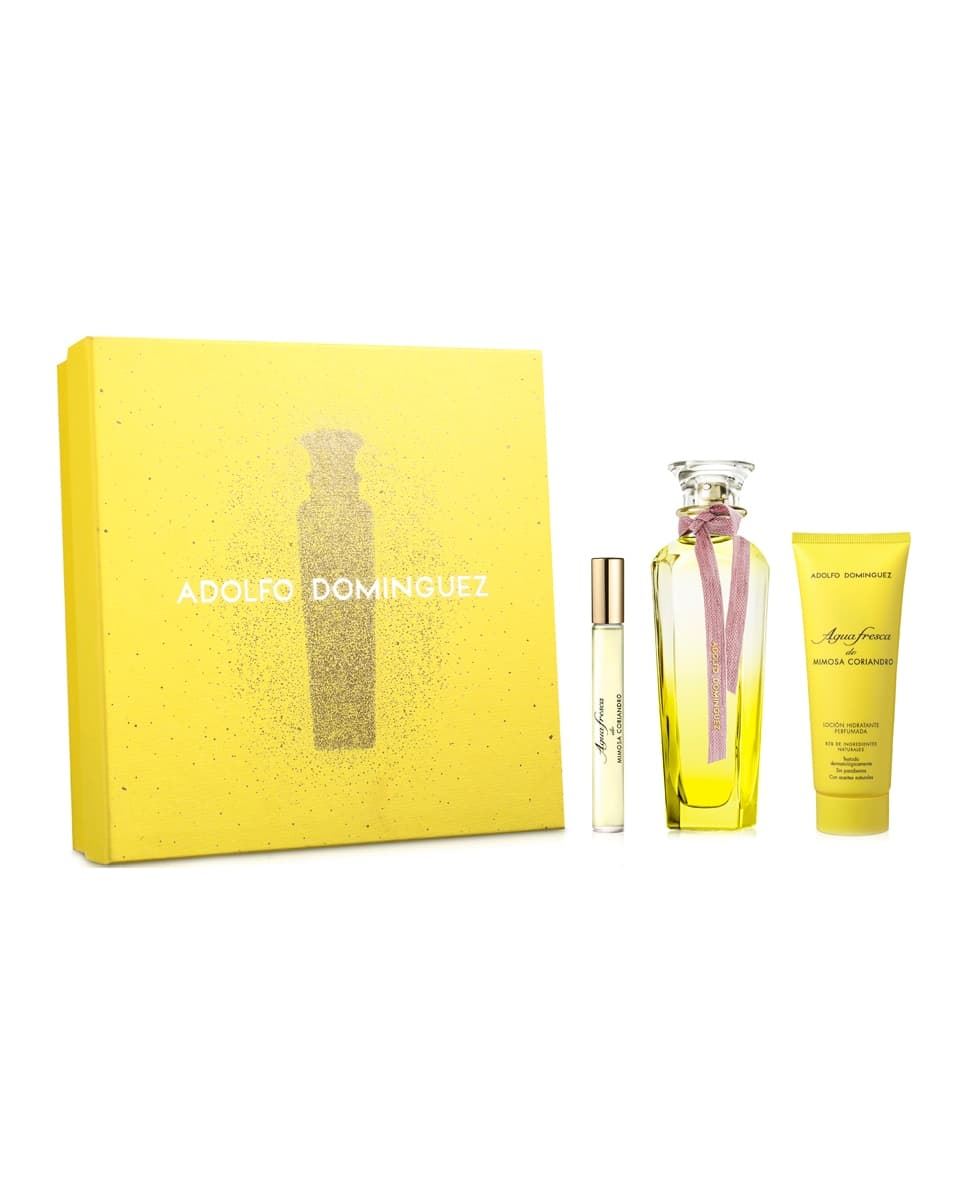 ADOLFO DOMINGUEZ SET AGUA FRESCA DE MIMOSA CORIANDRO EAU DE TOILETTE - Imagen 1
