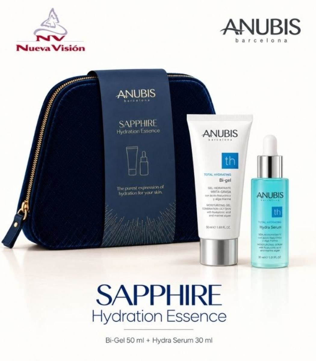 Anubis Pack Total Hydrating Sapphire Anubis | Serum + Bi-Gel - Imagen 1