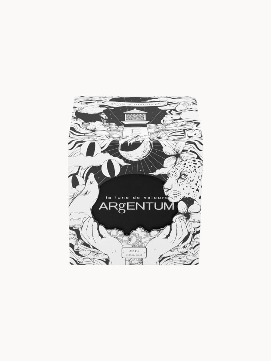 ARGENTUM LA LUNE DE VELOURS NOURISHING OIL-MILK SILVER CLEANSER - Imagen 5