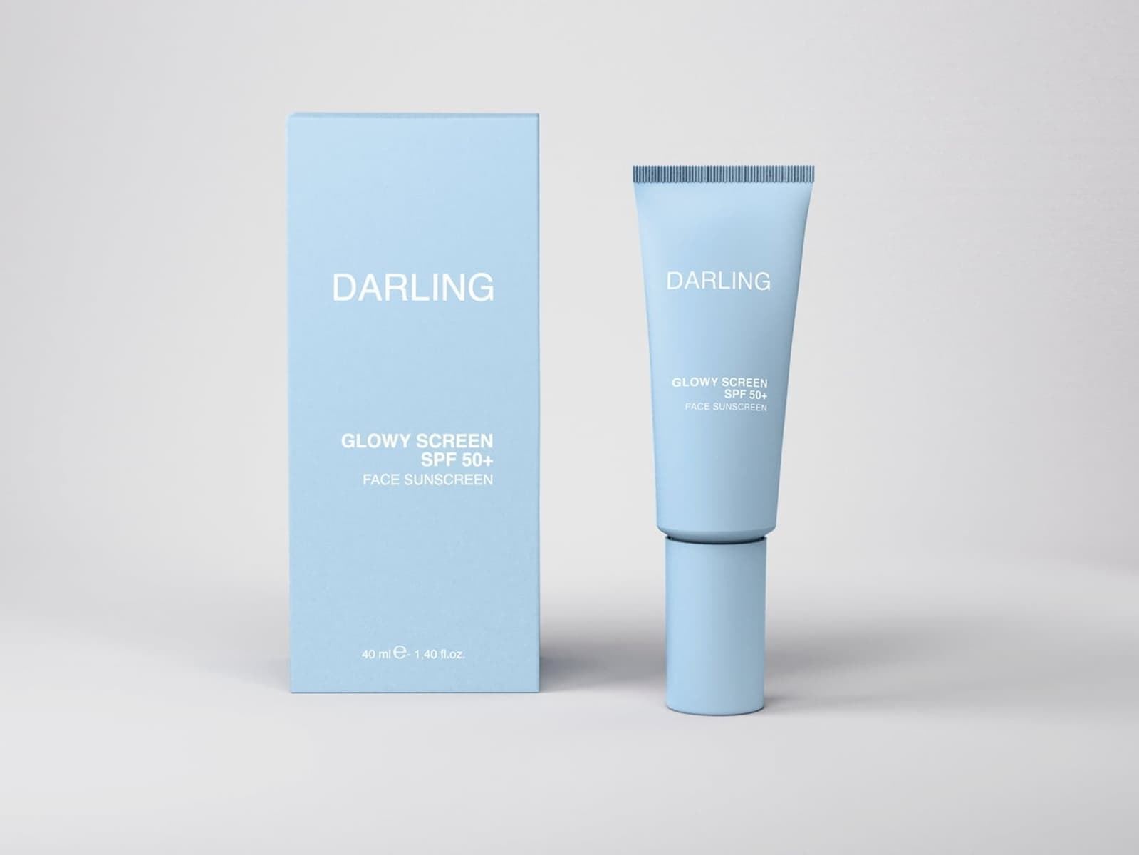 DARLING Glowy Screen SPF 50+, 40 ml Protección solar para el rostro - Imagen 3