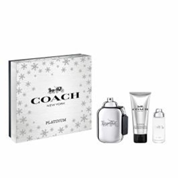 Estuche Coach Platinum 3 pzs hombre - Imagen 1