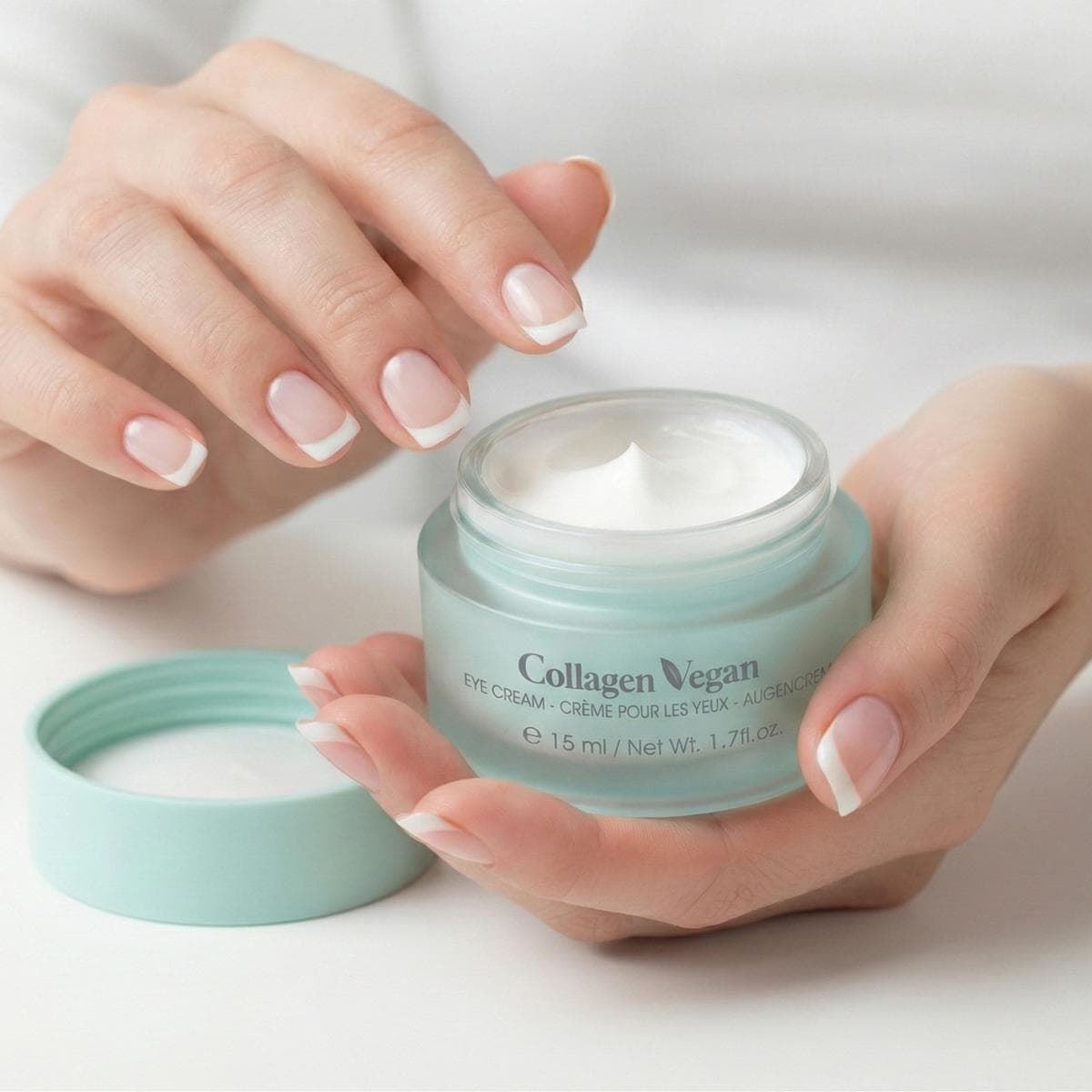 Être Belle Crema de contorno de ojos con péptidos veganos de colágeno - Imagen 2