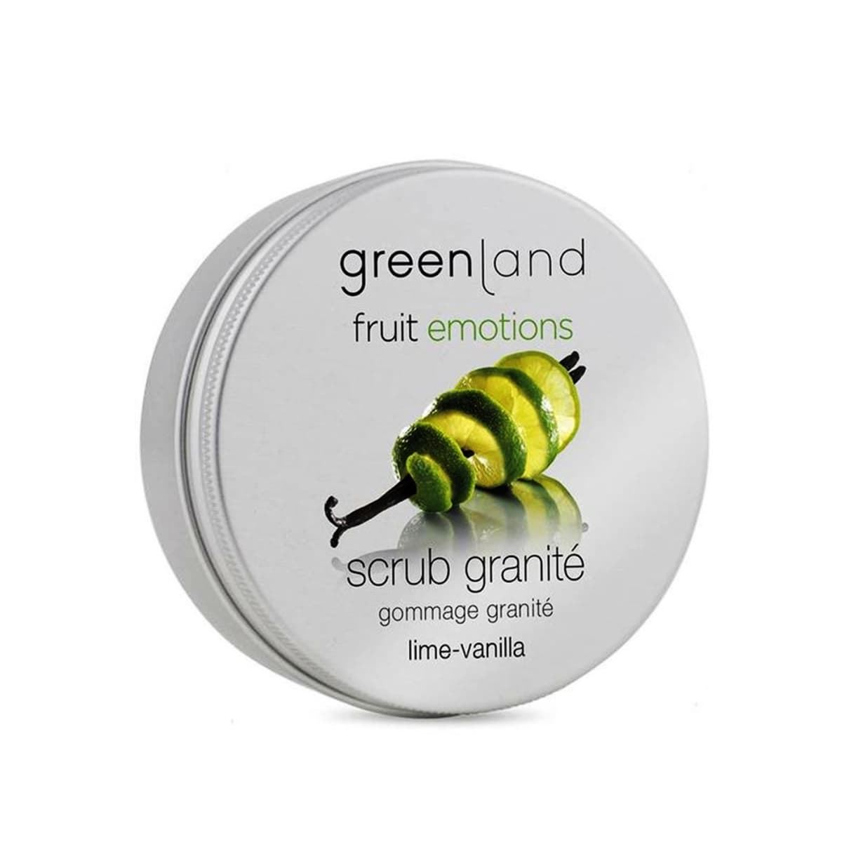 Être Belle  Exfoliante Corporal Greenland Fruit Emotions Lima Vainilla 200ml - Imagen 1