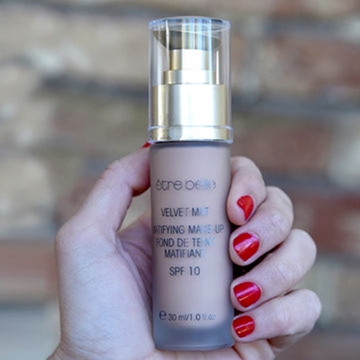 Être Belle Velvet Mat Maquillaje Pieles Grasas - Imagen 2