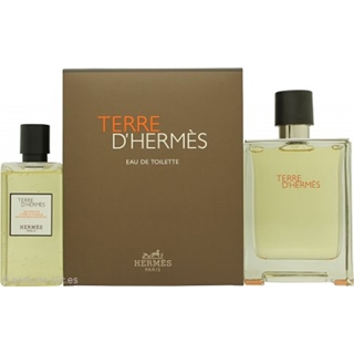 Hermès Terre D'Hermès Set de Regalo 100ml EDT + 80ml Gel de Ducha - Imagen 1