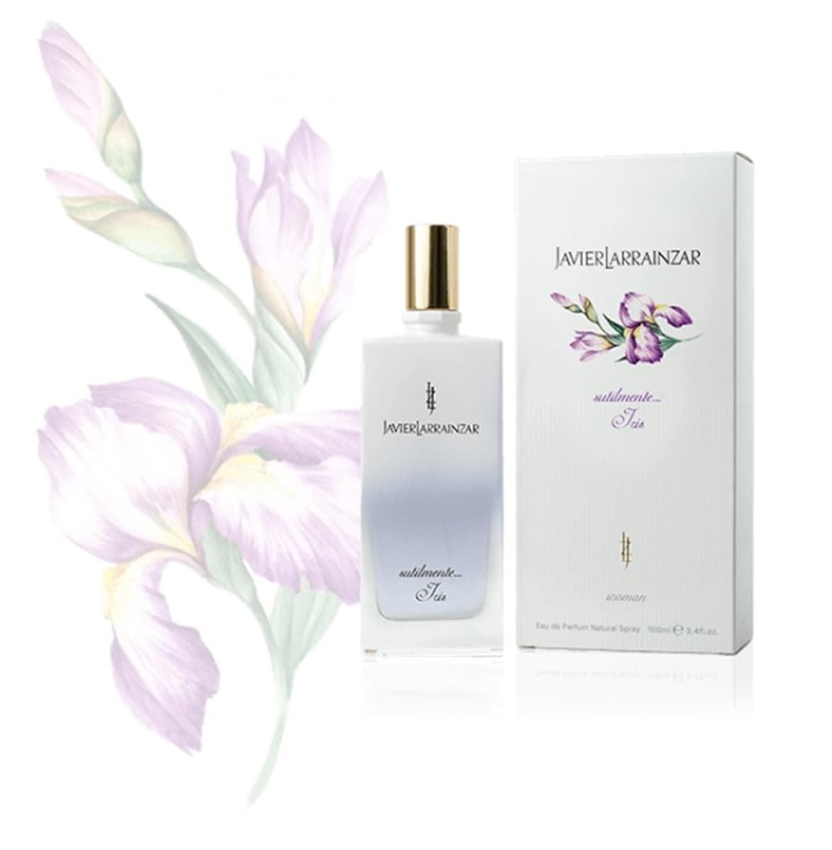 Javier Larrainzar Sutilmente Iris EDP 100V+Leche corporal 100ml. - Imagen 1