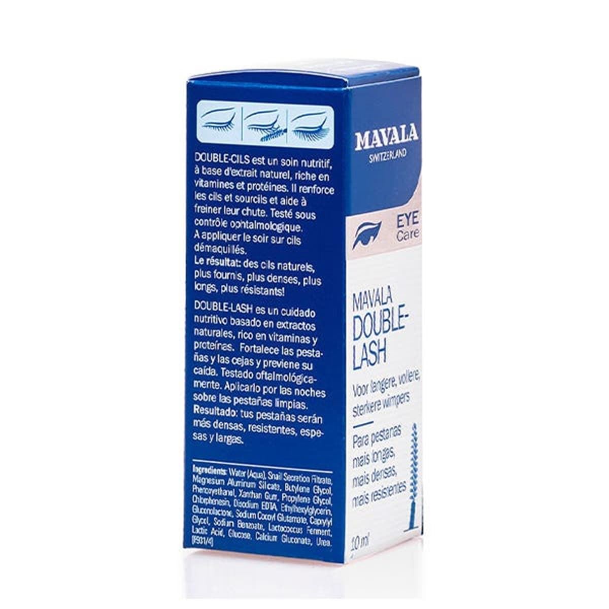 MAVALA Double-Lash Tratamiento para alargar y redensificar las pestañas 10ml - Imagen 4