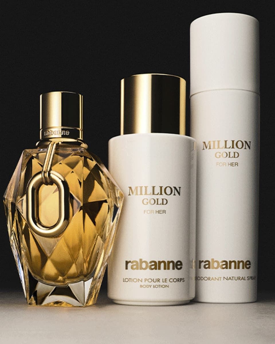 PACO RABANNE MILLION GOLD FOR HER LOCION CORPORAL 200ML - Imagen 2