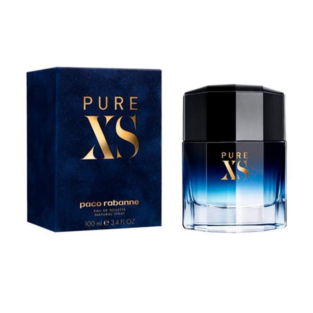 PACO RABANNE Pure Xs Eau de Toilette para hombre 150ml - Imagen 2