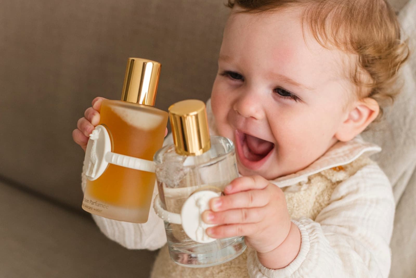 Parfums Sophie La Girafe eau de Soin Pafumée sans  alcool. - Imagen 3