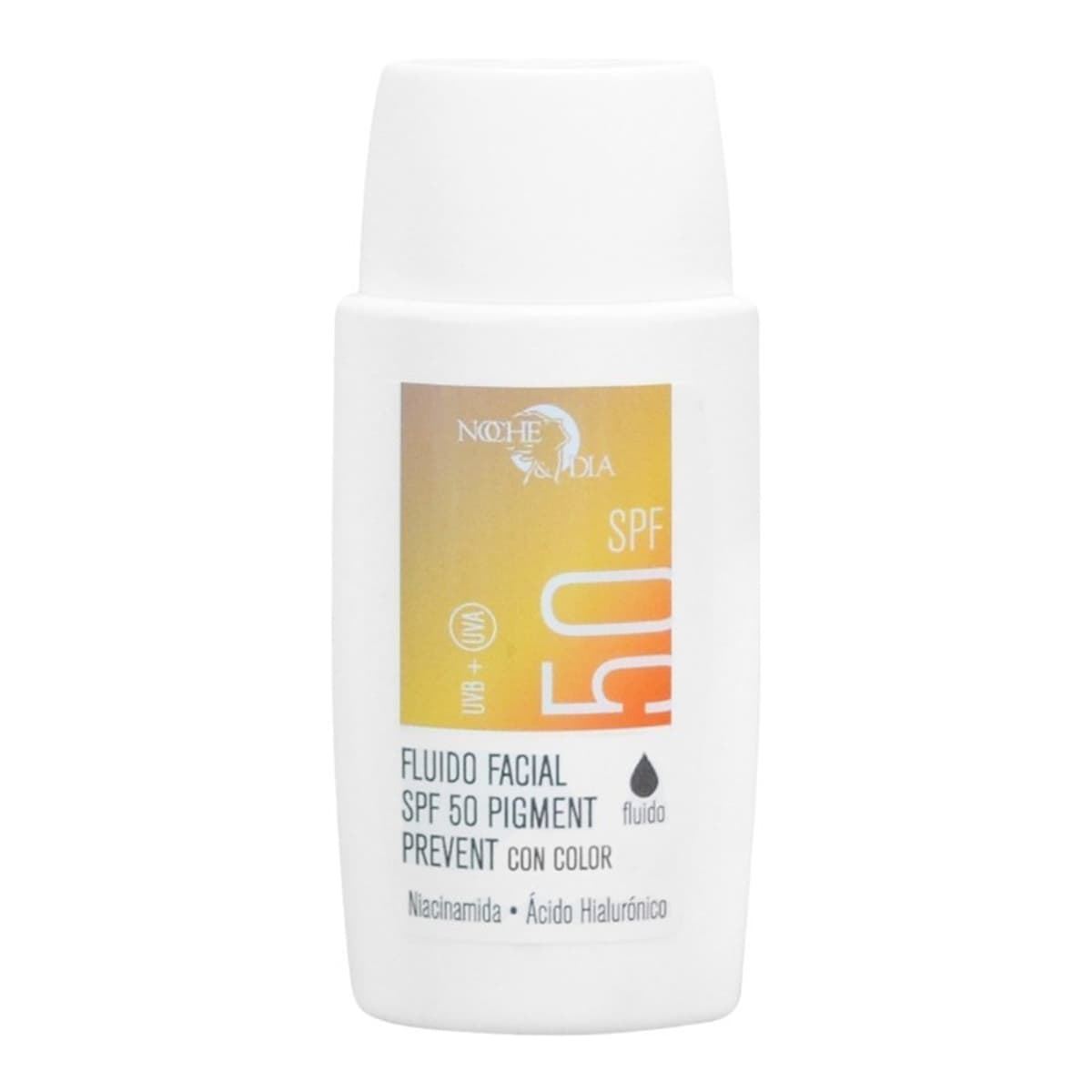 Protector Solar Facial Fluido con Color SPF 50 Pigment Prevent 50ml - Imagen 1