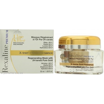 REXALINE X-Treme Gold Radiance Regenerating Face Mask 50ml - Imagen 1