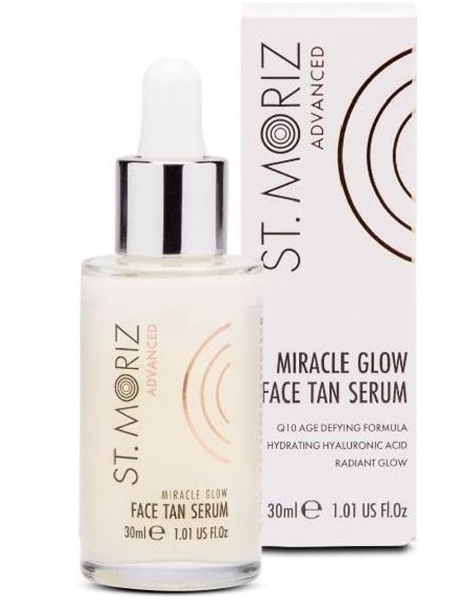 st moriz  serum facial bronceador glow miracle 30 ml - Imagen 1