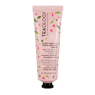 Teaology Black Rose Tea Hand And Nail Cream, 75 ml - Imagen 1