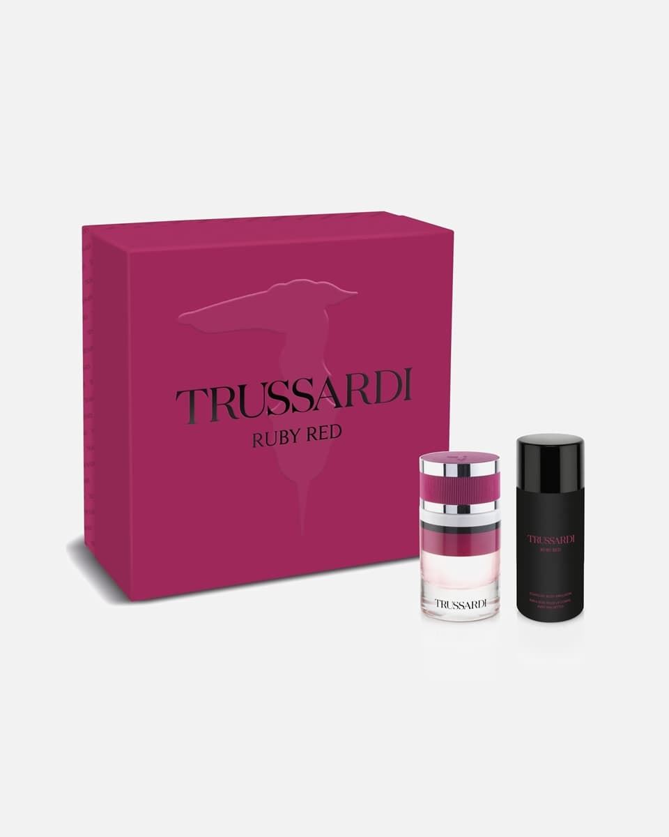 TRUSSARDI Ruby Red Coffret Eau de Parfum y Body Emulsion - Imagen 1