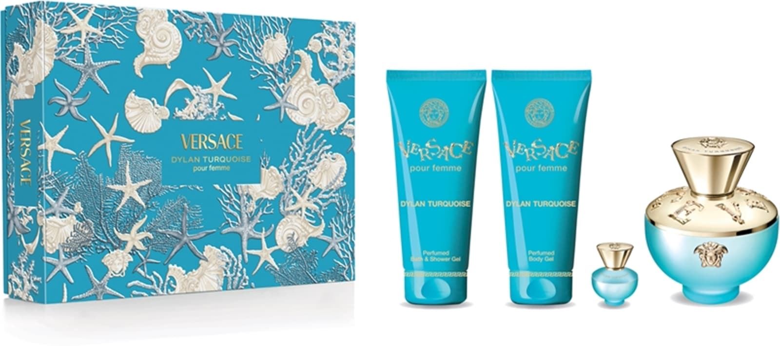 VERSACE  Estuche Dylan Turquoise Pour Femme - Imagen 1
