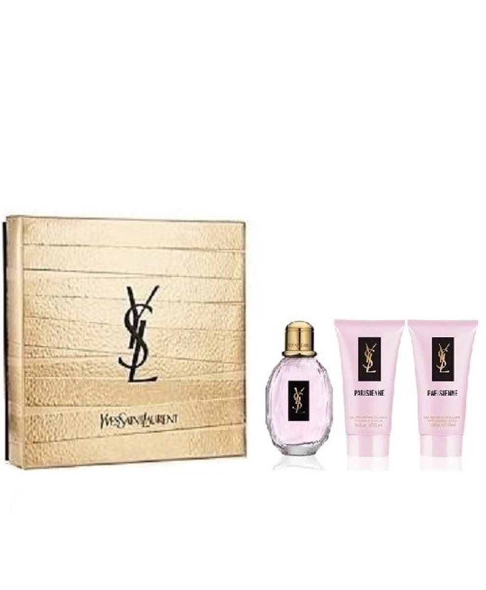 YVES SAINT LAURENT PARISIENNE WOMAN VAPO 50ML + BODY MILK 50ML + GEL DUCHA 50 ML - Imagen 1